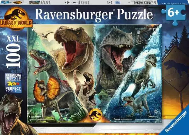 100 Piece Puzzle Dinosaur Oasis - Ravensburger