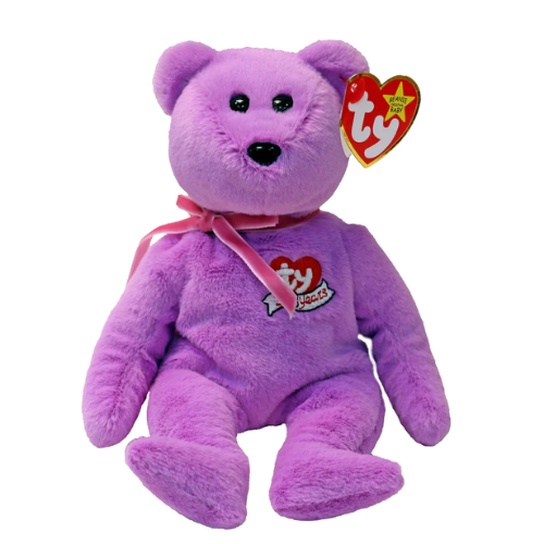 Heart best sale beanie baby