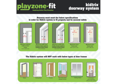 Playzone Kidtrix Doorway System Swing – Buddies Toys